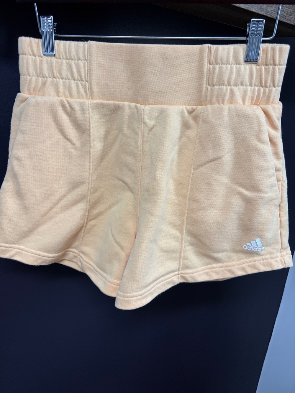 adidas Peach Tone High-Waist Sport Shorts!! EUC!!